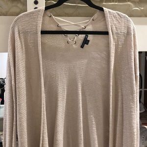 Cream cardigan